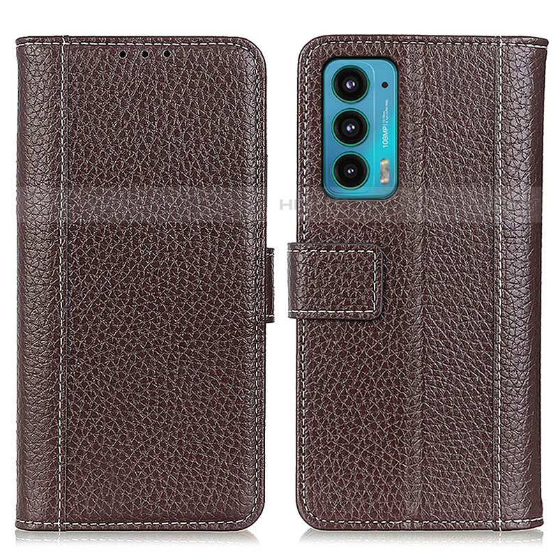 Funda de Cuero Cartera con Soporte Carcasa M14L para Motorola Moto Edge Lite 5G