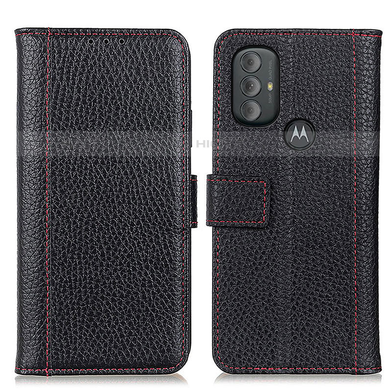 Funda de Cuero Cartera con Soporte Carcasa M14L para Motorola Moto G Play Gen 2