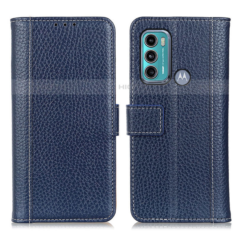 Funda de Cuero Cartera con Soporte Carcasa M14L para Motorola Moto G60