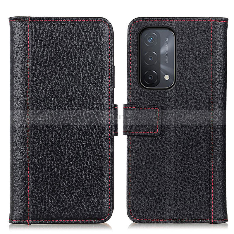 Funda de Cuero Cartera con Soporte Carcasa M14L para Oppo A54 5G