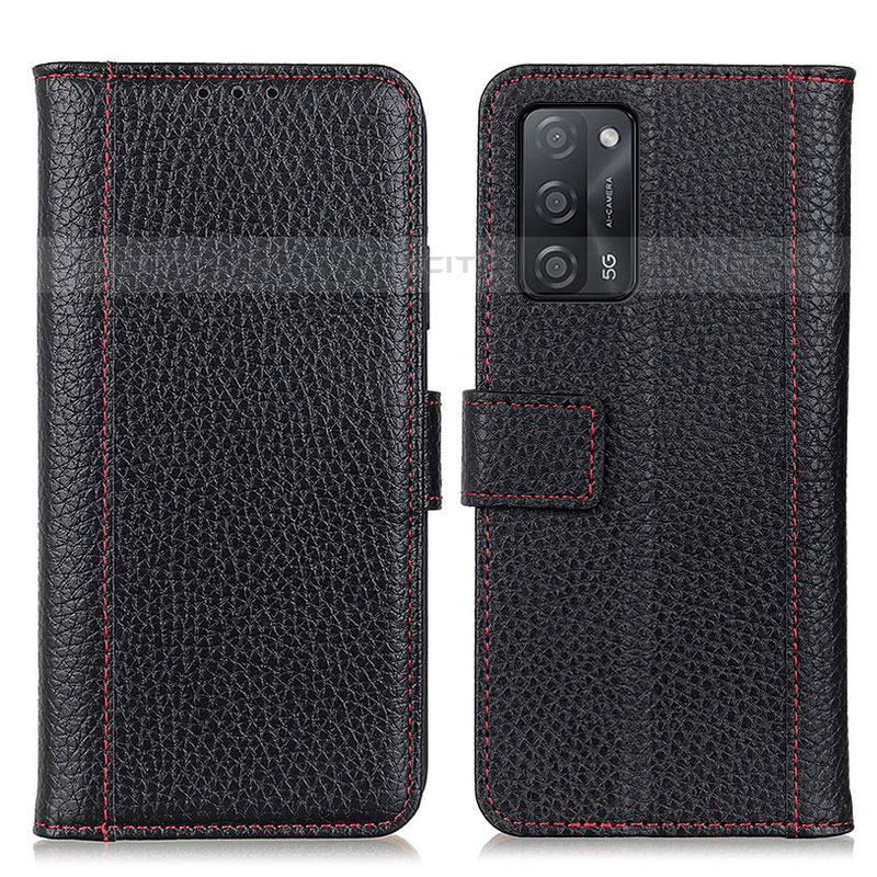 Funda de Cuero Cartera con Soporte Carcasa M14L para Oppo A55 5G