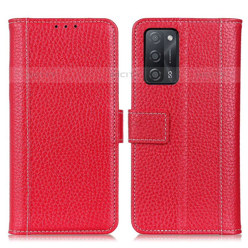 Funda de Cuero Cartera con Soporte Carcasa M14L para Oppo A55 5G