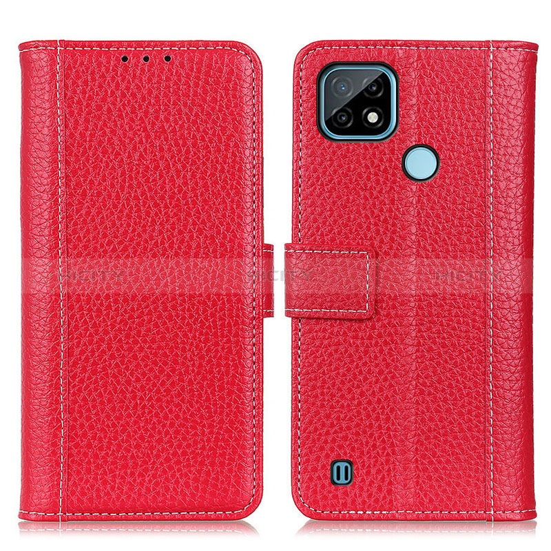 Funda de Cuero Cartera con Soporte Carcasa M14L para Realme C21