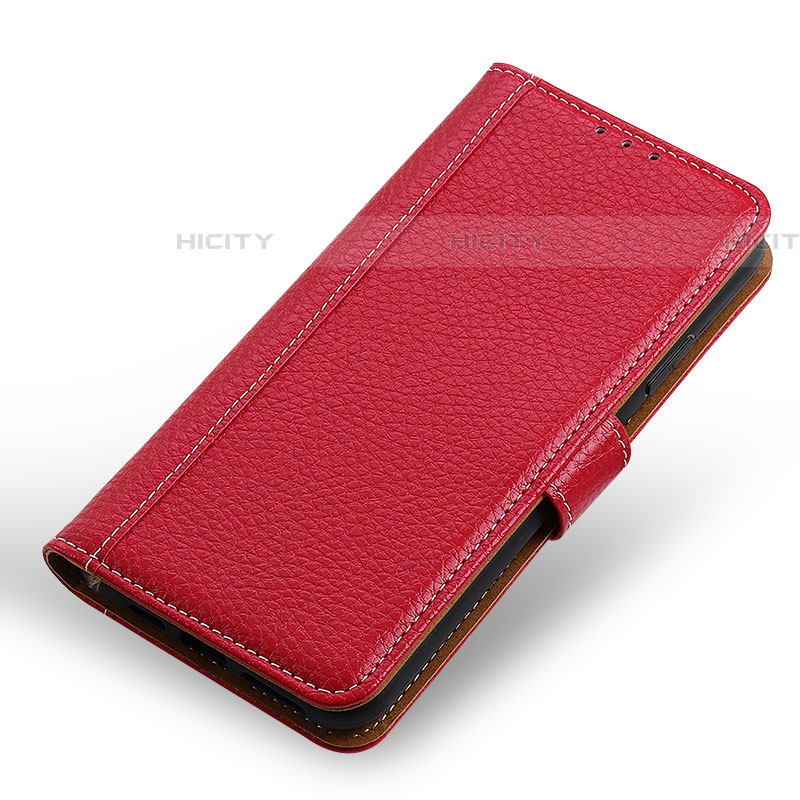 Funda de Cuero Cartera con Soporte Carcasa M14L para Samsung Galaxy A52 5G Rojo