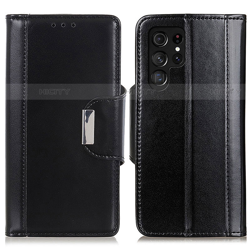 Funda de Cuero Cartera con Soporte Carcasa M14L para Samsung Galaxy S21 Ultra 5G