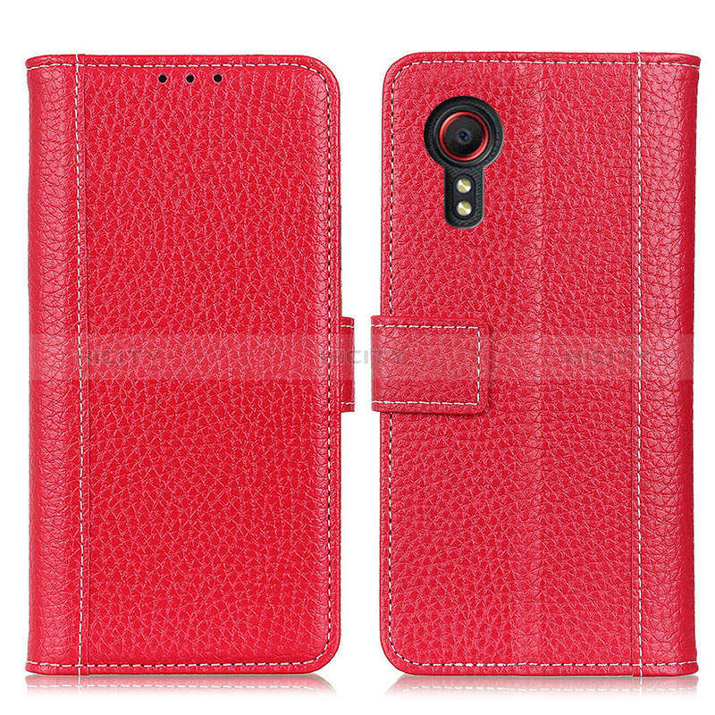 Funda de Cuero Cartera con Soporte Carcasa M14L para Samsung Galaxy XCover 5 SM-G525F