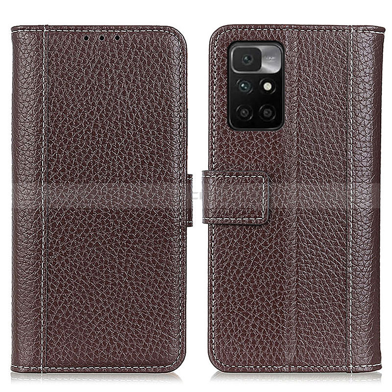 Funda de Cuero Cartera con Soporte Carcasa M14L para Xiaomi Redmi 10 4G