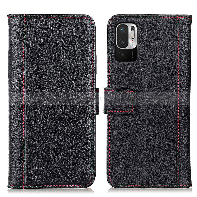 Funda de Cuero Cartera con Soporte Carcasa M14L para Xiaomi Redmi Note 10 JE 5G