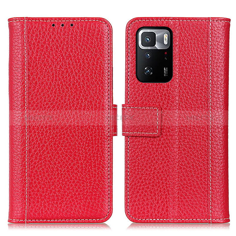 Funda de Cuero Cartera con Soporte Carcasa M14L para Xiaomi Redmi Note 10 Pro 5G