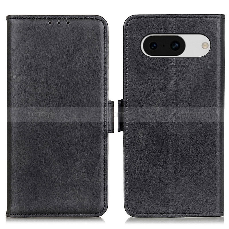 Funda de Cuero Cartera con Soporte Carcasa M15L para Google Pixel 8a 5G Negro