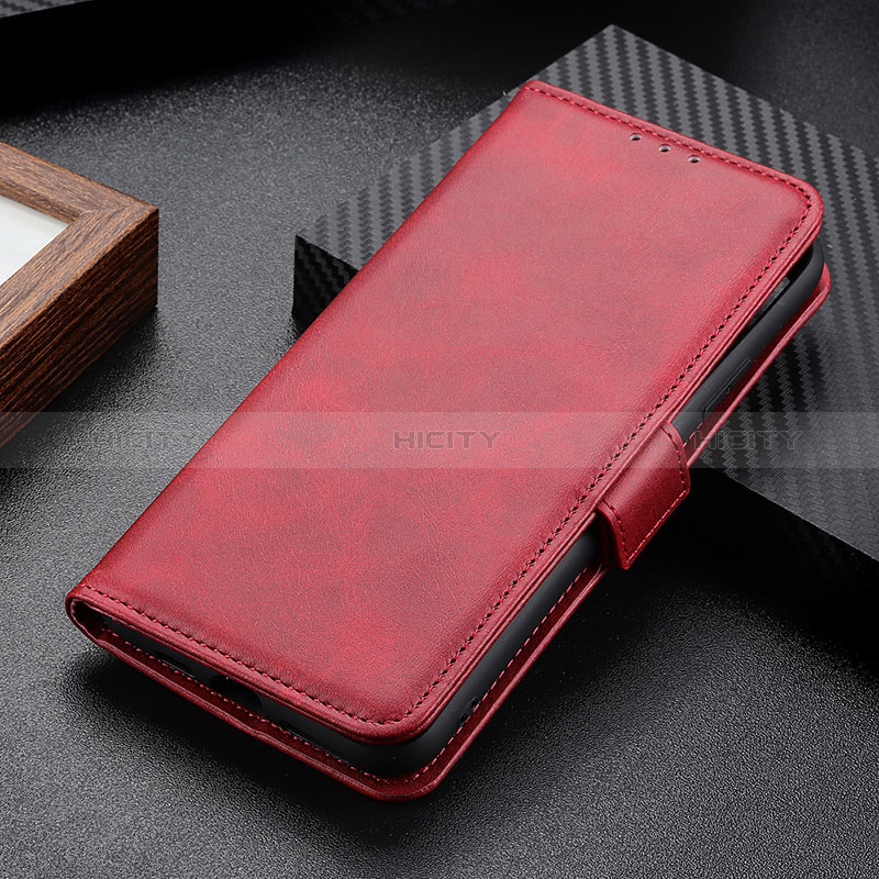 Funda de Cuero Cartera con Soporte Carcasa M15L para Huawei Honor 10X Lite Rojo