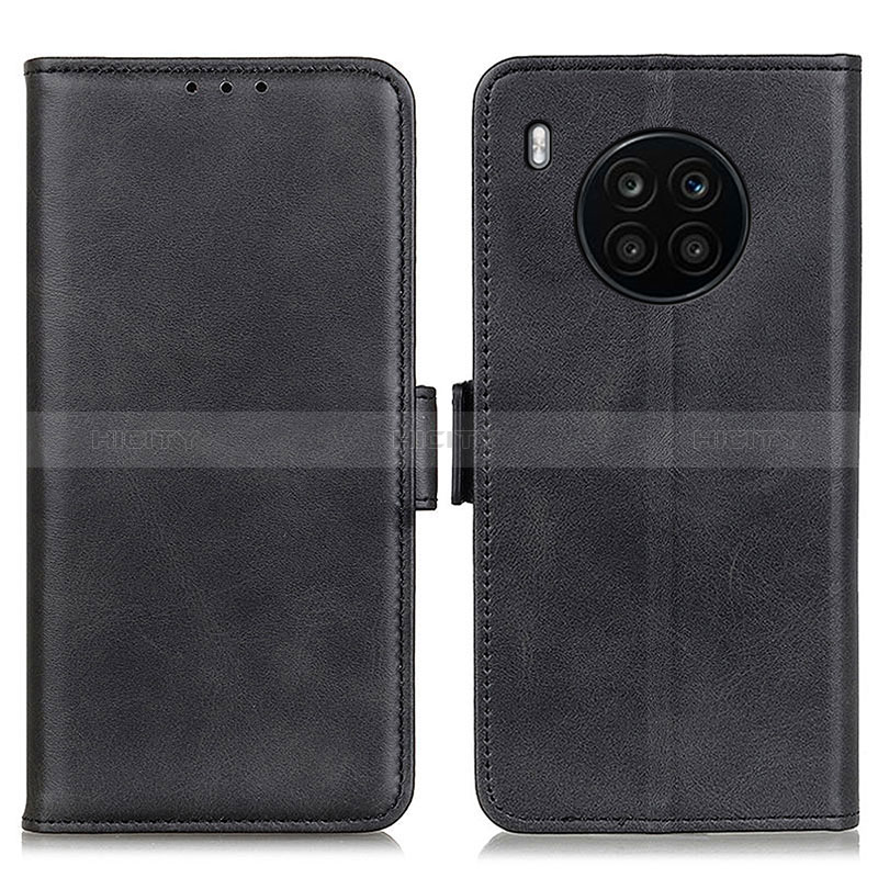 Funda de Cuero Cartera con Soporte Carcasa M15L para Huawei Honor 50 Lite Negro