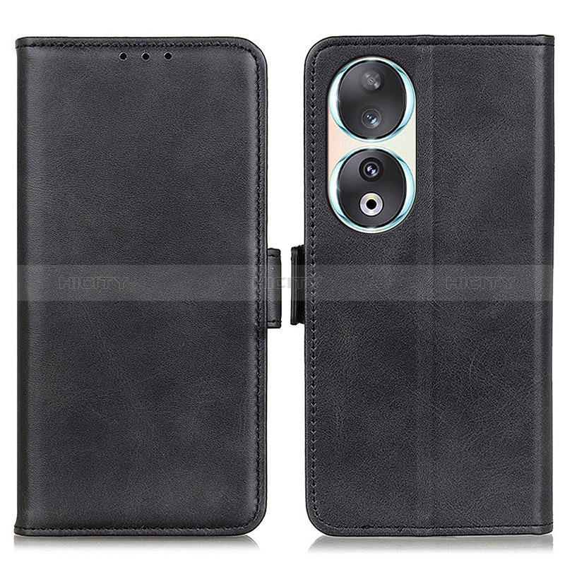 Funda de Cuero Cartera con Soporte Carcasa M15L para Huawei Honor 90 5G Negro