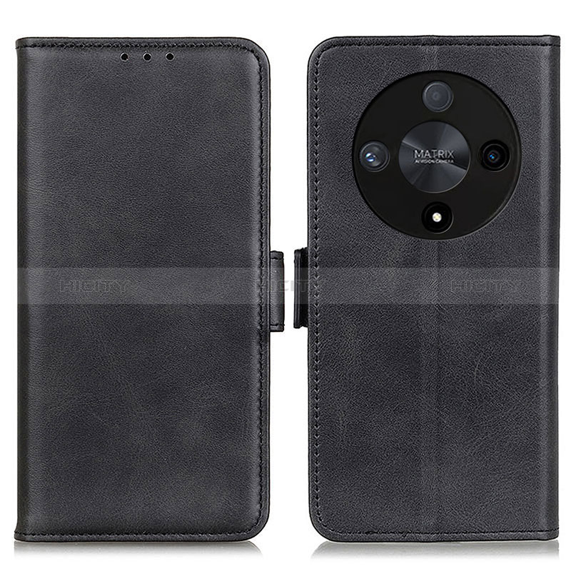 Funda de Cuero Cartera con Soporte Carcasa M15L para Huawei Honor X9b 5G Negro