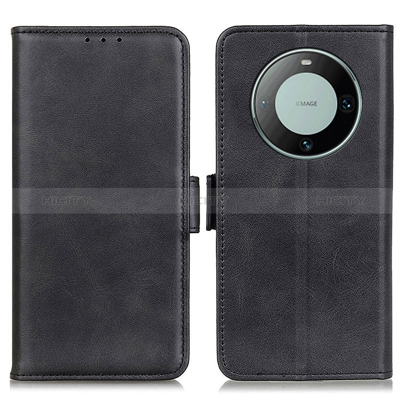 Funda de Cuero Cartera con Soporte Carcasa M15L para Huawei Mate 60 Negro