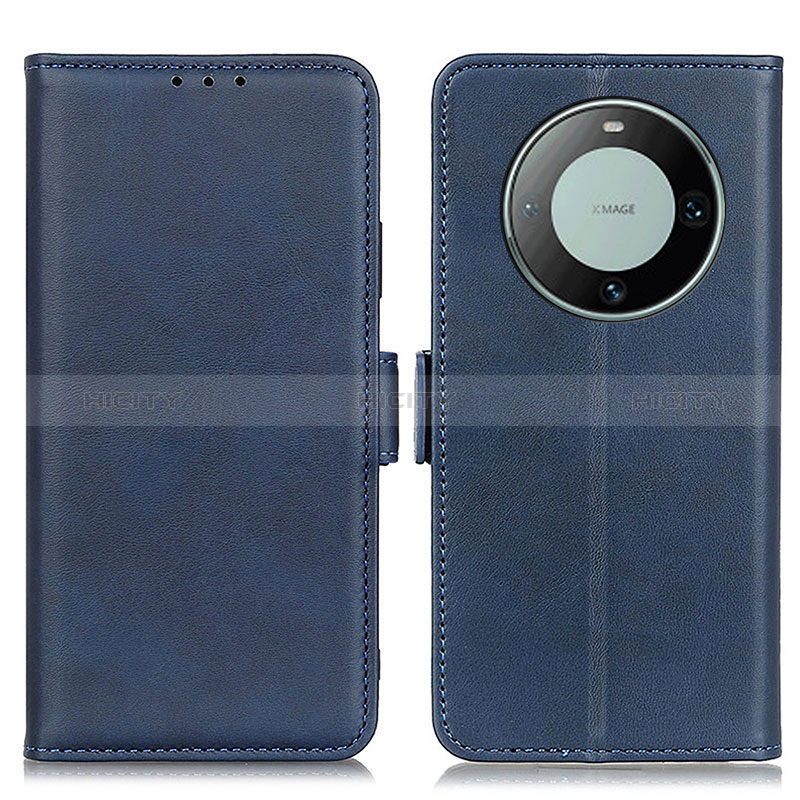 Funda de Cuero Cartera con Soporte Carcasa M15L para Huawei Mate 60 Pro Azul