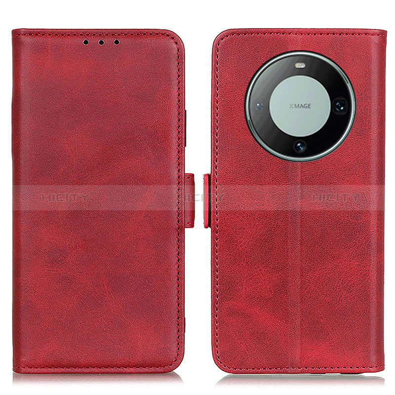 Funda de Cuero Cartera con Soporte Carcasa M15L para Huawei Mate 60 Pro Rojo