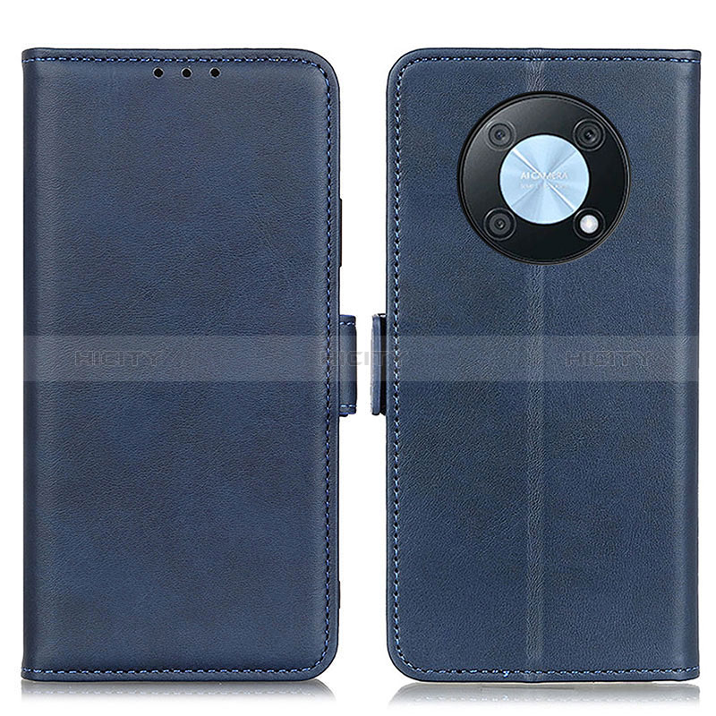 Funda de Cuero Cartera con Soporte Carcasa M15L para Huawei Nova Y90 Azul