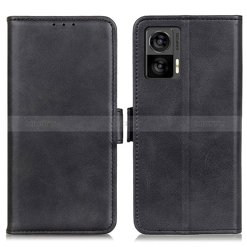 Funda de Cuero Cartera con Soporte Carcasa M15L para Motorola Moto Edge 30 Neo 5G Negro