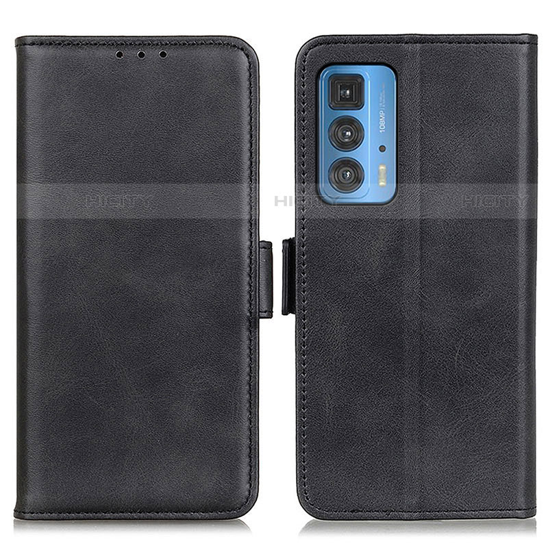 Funda de Cuero Cartera con Soporte Carcasa M15L para Motorola Moto Edge S Pro 5G Negro