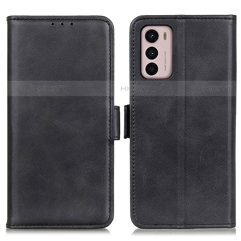 Funda de Cuero Cartera con Soporte Carcasa M15L para Motorola Moto G42 Negro