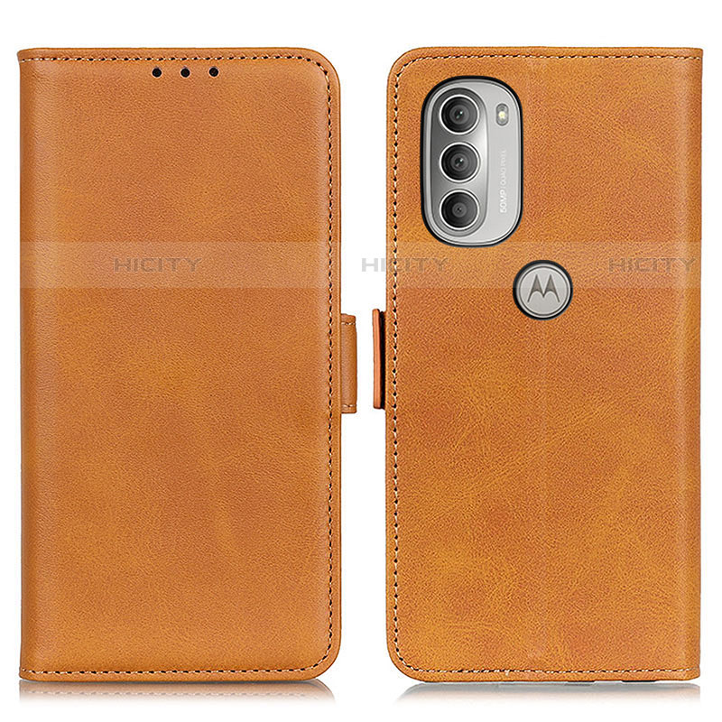 Funda de Cuero Cartera con Soporte Carcasa M15L para Motorola Moto G51 5G