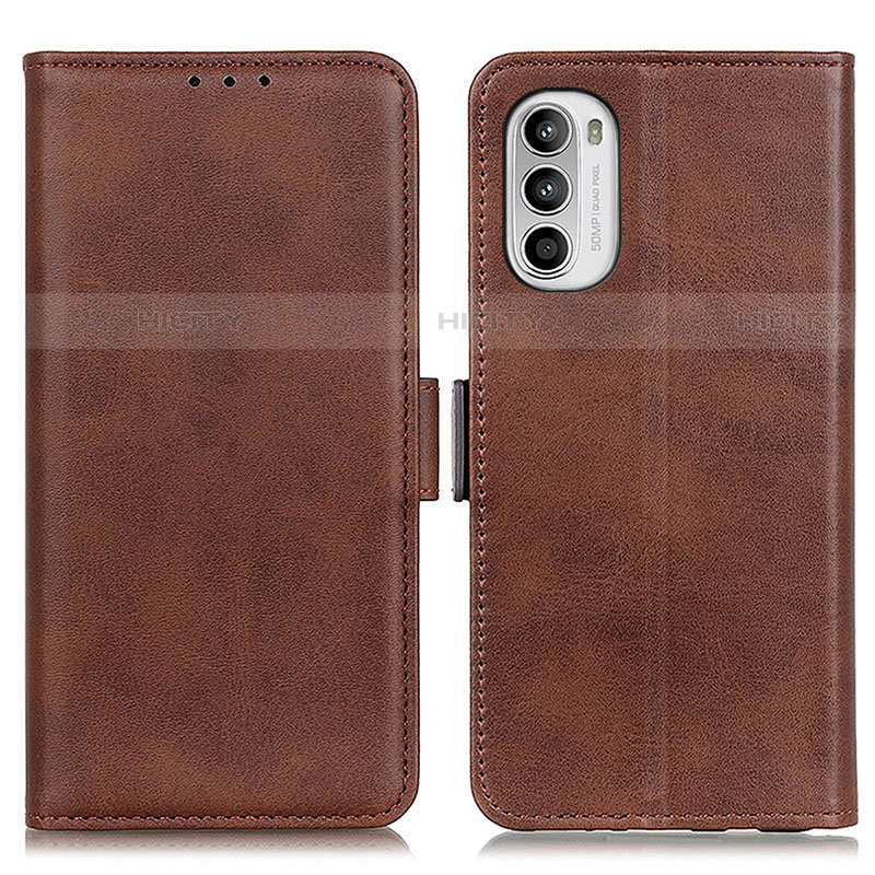 Funda de Cuero Cartera con Soporte Carcasa M15L para Motorola MOTO G52