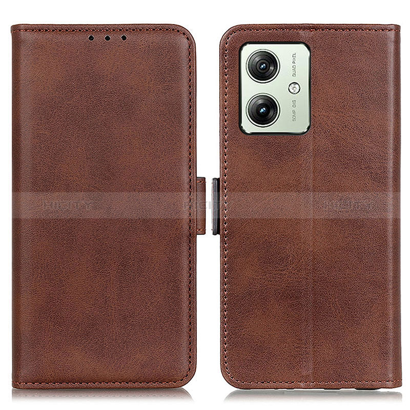 Funda de Cuero Cartera con Soporte Carcasa M15L para Motorola Moto G54 5G