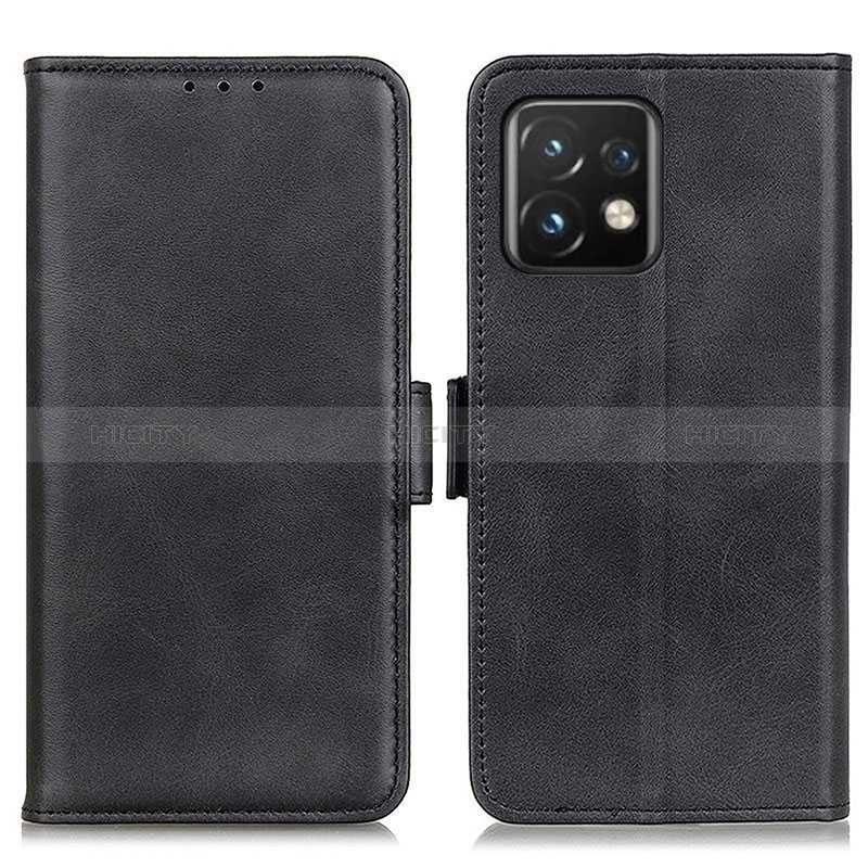 Funda de Cuero Cartera con Soporte Carcasa M15L para Motorola Moto X40 5G Negro