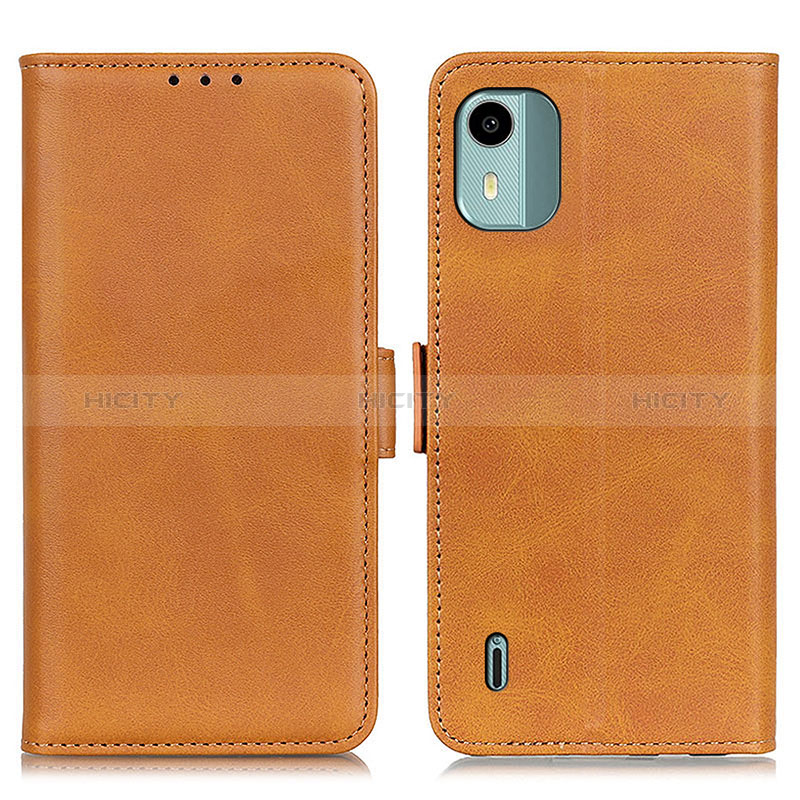 Funda de Cuero Cartera con Soporte Carcasa M15L para Nokia C12 Plus