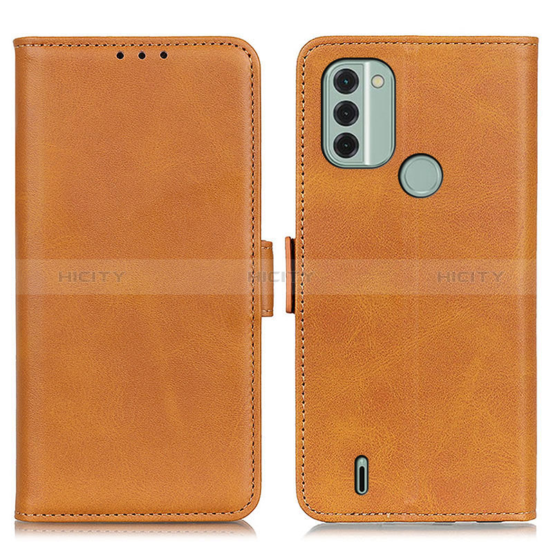 Funda de Cuero Cartera con Soporte Carcasa M15L para Nokia C31 Marron Claro