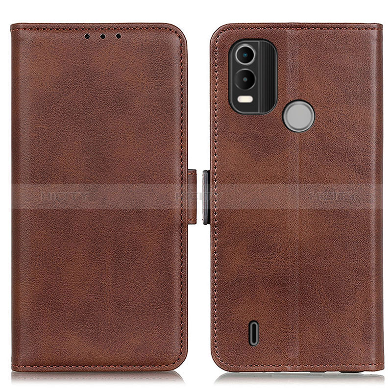 Funda de Cuero Cartera con Soporte Carcasa M15L para Nokia G11 Plus Marron