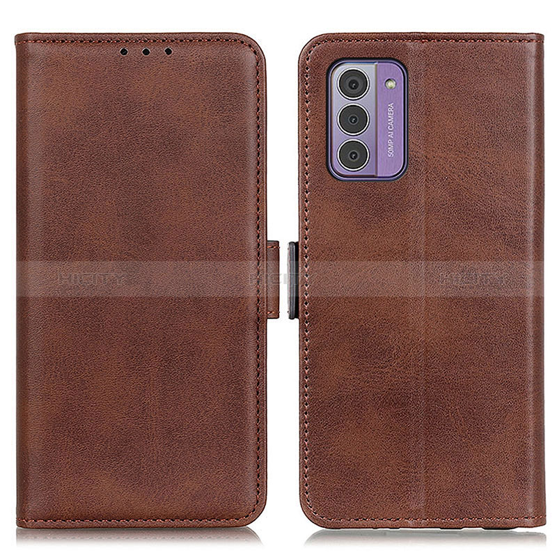 Funda de Cuero Cartera con Soporte Carcasa M15L para Nokia G310 5G Marron