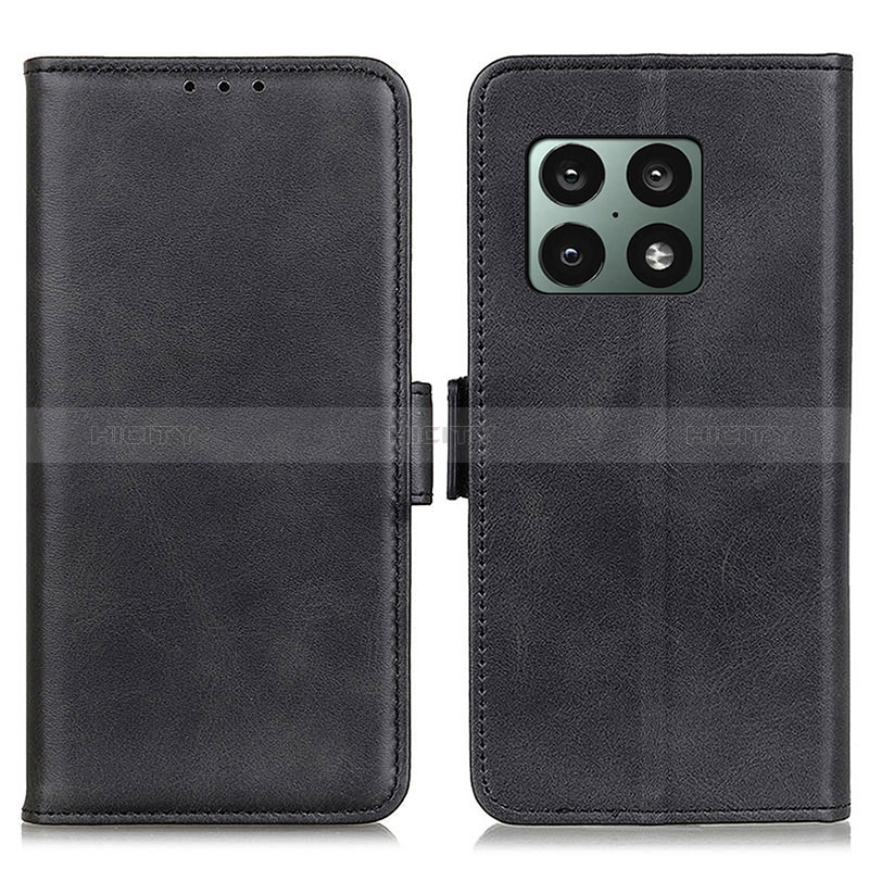 Funda de Cuero Cartera con Soporte Carcasa M15L para OnePlus 10 Pro 5G Negro