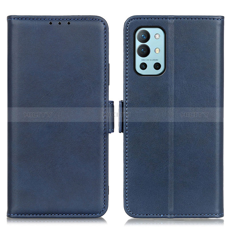 Funda de Cuero Cartera con Soporte Carcasa M15L para OnePlus 9R 5G Azul