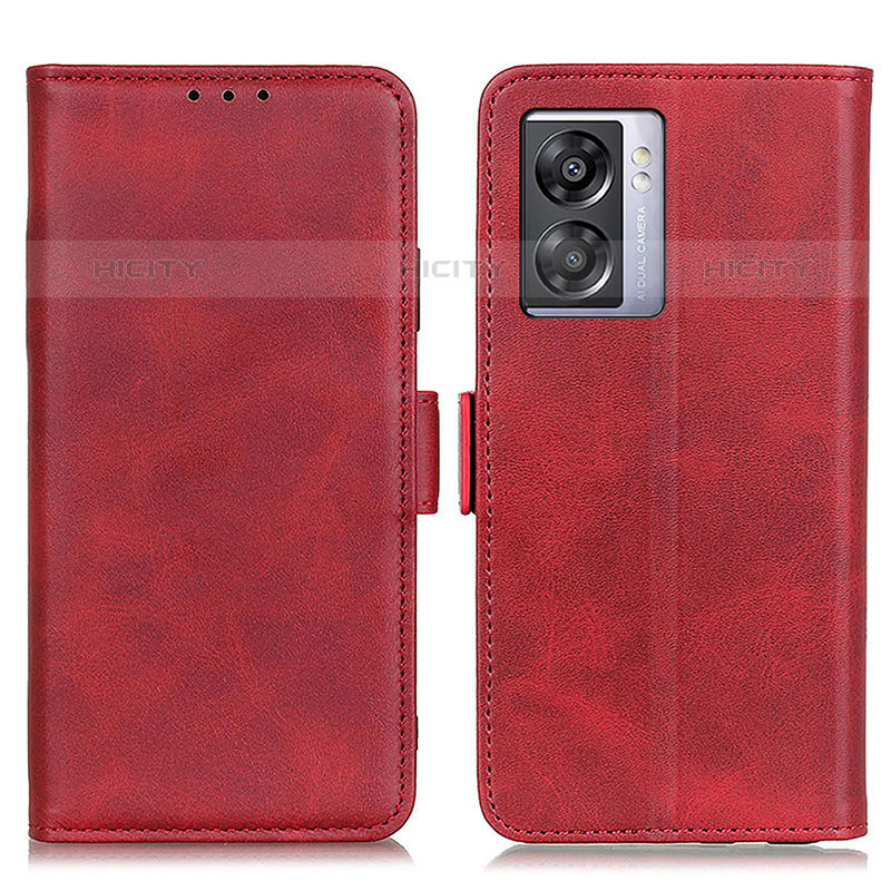 Funda de Cuero Cartera con Soporte Carcasa M15L para OnePlus Nord N300 5G Rojo