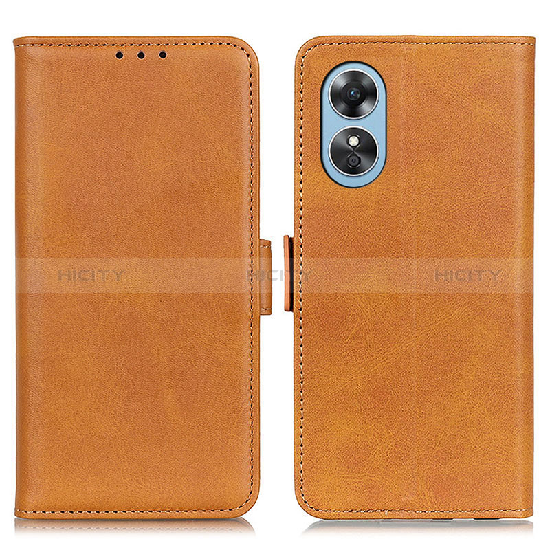 Funda de Cuero Cartera con Soporte Carcasa M15L para Oppo A17