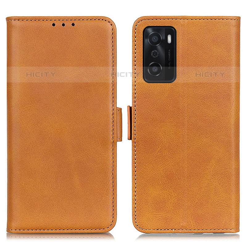 Funda de Cuero Cartera con Soporte Carcasa M15L para Oppo A55S 5G