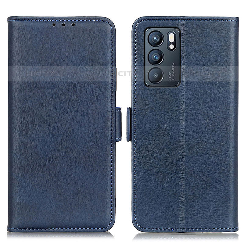 Funda de Cuero Cartera con Soporte Carcasa M15L para Oppo Reno6 5G