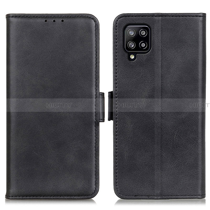 Funda de Cuero Cartera con Soporte Carcasa M15L para Samsung Galaxy A22 4G Negro