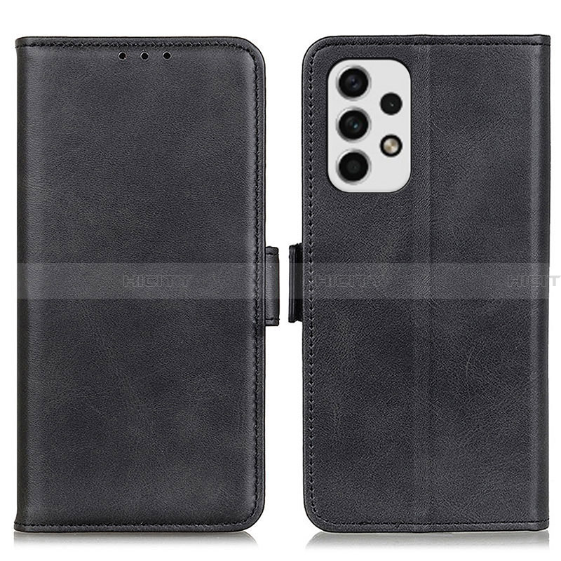 Funda de Cuero Cartera con Soporte Carcasa M15L para Samsung Galaxy A23 4G Negro