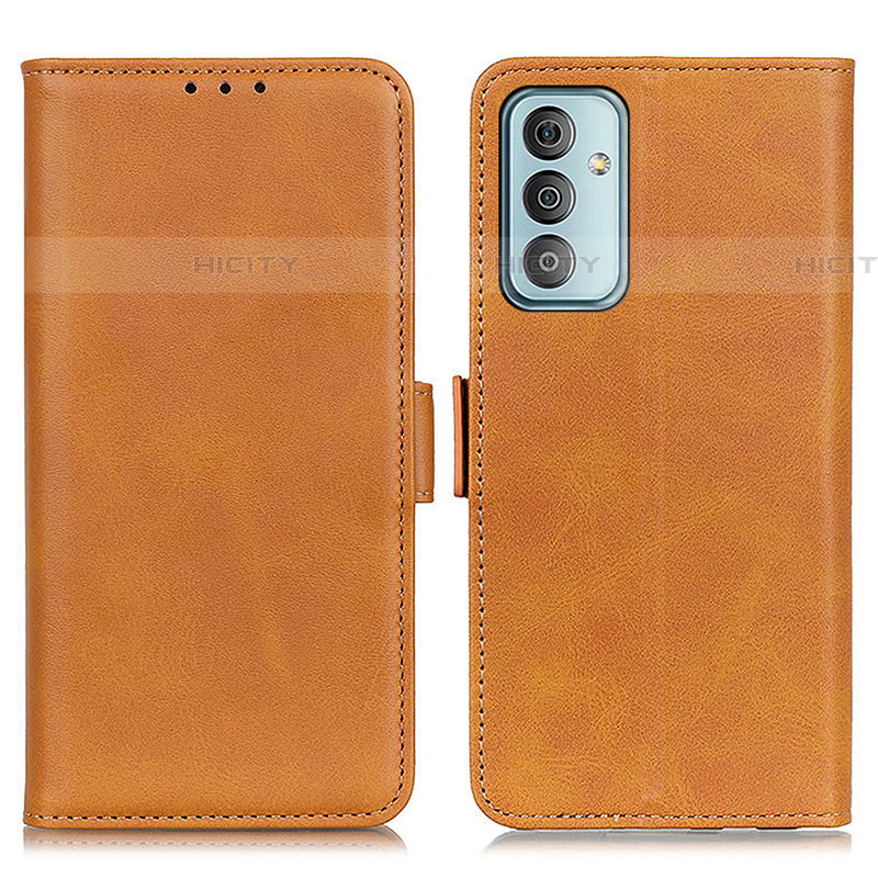 Funda de Cuero Cartera con Soporte Carcasa M15L para Samsung Galaxy F23 5G Marron Claro