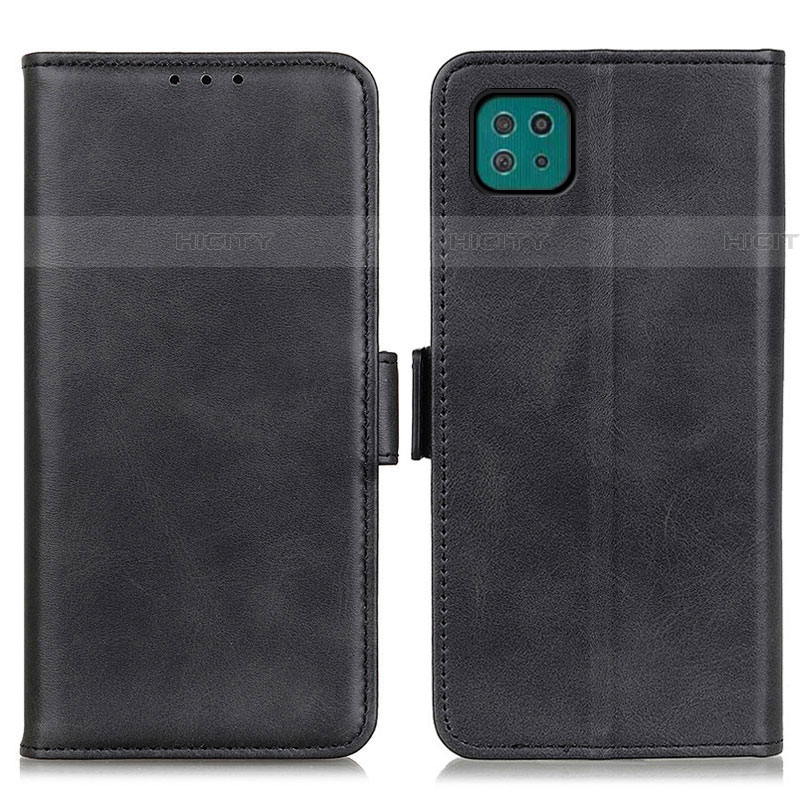 Funda de Cuero Cartera con Soporte Carcasa M15L para Samsung Galaxy F42 5G Negro