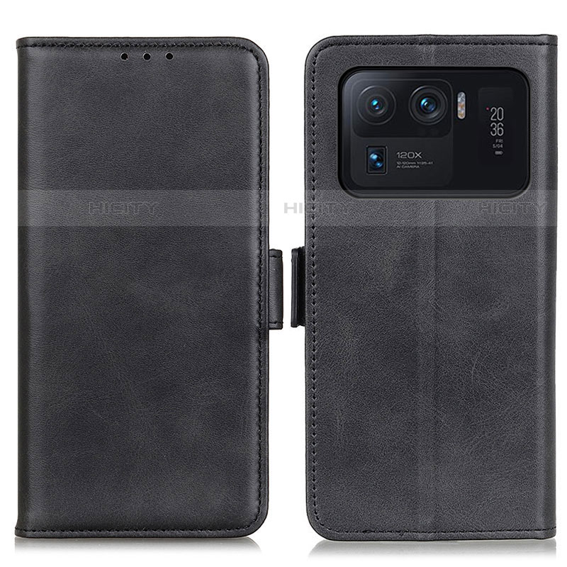 Funda de Cuero Cartera con Soporte Carcasa M15L para Xiaomi Mi 11 Ultra 5G Negro