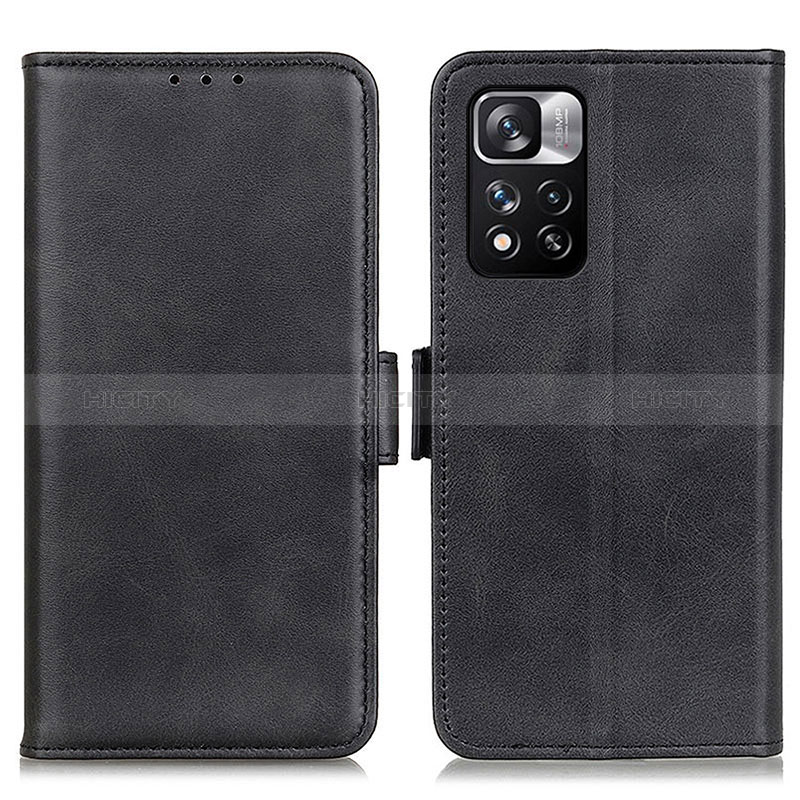 Funda de Cuero Cartera con Soporte Carcasa M15L para Xiaomi Mi 11i 5G (2022) Negro