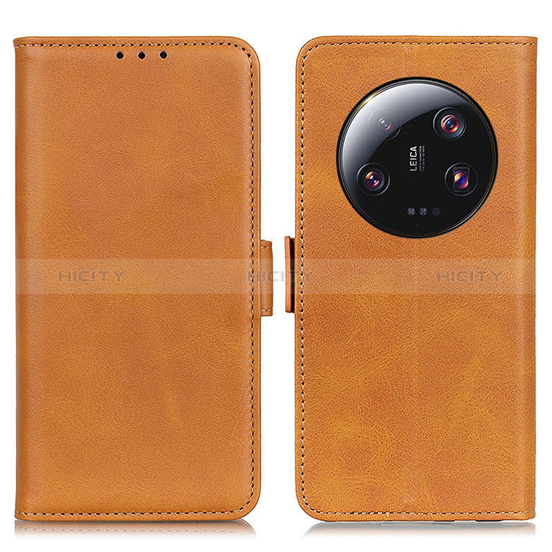 Funda de Cuero Cartera con Soporte Carcasa M15L para Xiaomi Mi 13 Ultra 5G Marron Claro