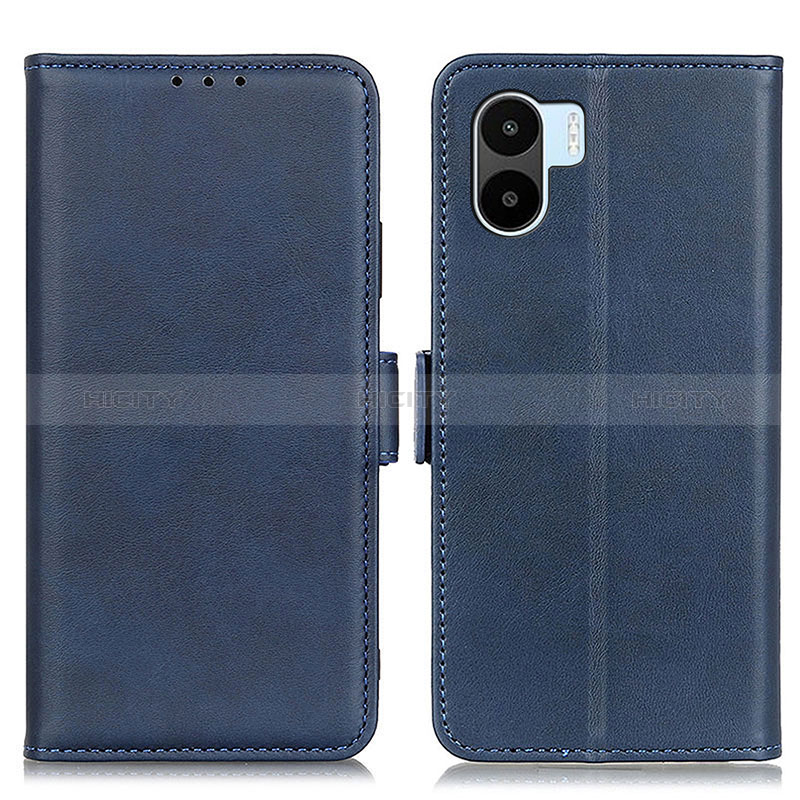 Funda de Cuero Cartera con Soporte Carcasa M15L para Xiaomi Poco C51 Azul