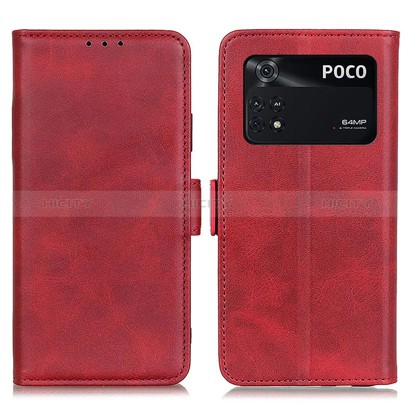 Funda de Cuero Cartera con Soporte Carcasa M15L para Xiaomi Poco M4 Pro 4G