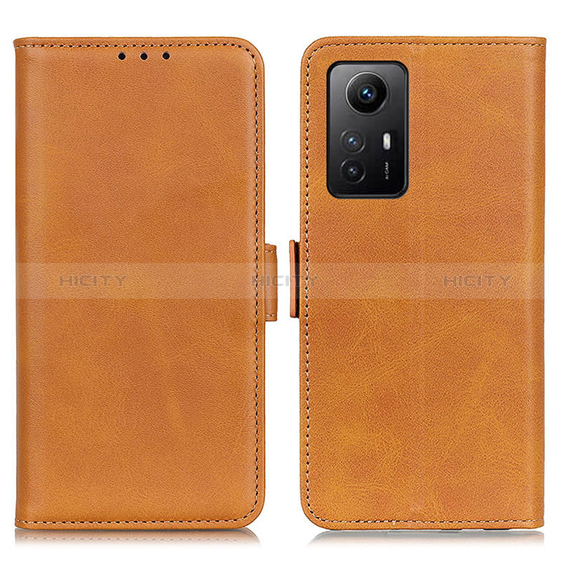 Funda de Cuero Cartera con Soporte Carcasa M15L para Xiaomi Redmi Note 12S Marron Claro