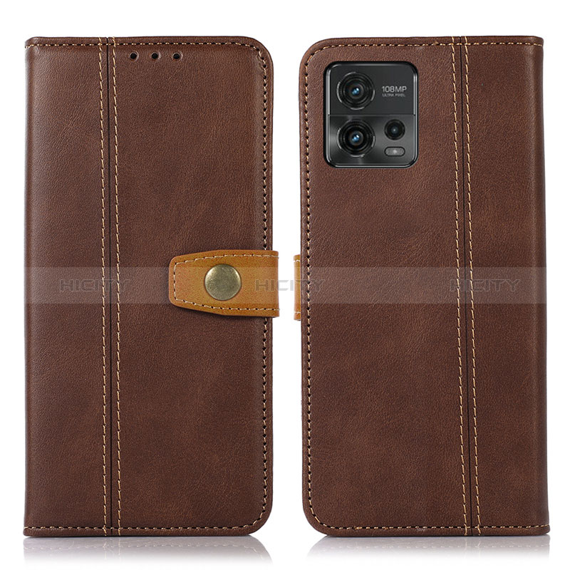 Funda de Cuero Cartera con Soporte Carcasa M16L para Motorola Moto G72